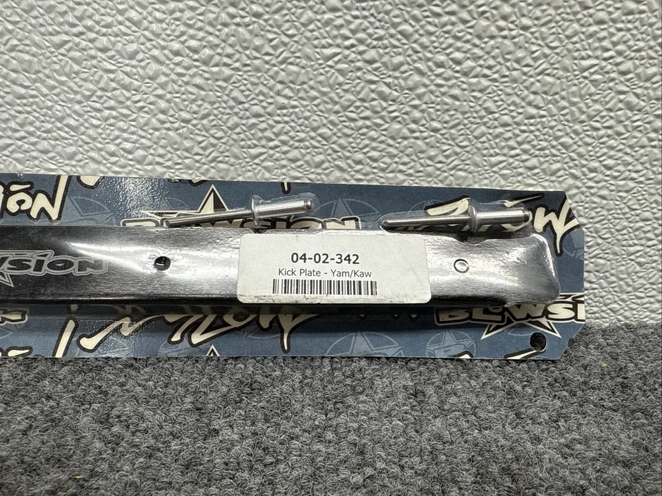 04-02-342 Placa de patada bandeja trasera soplada 1996-2020 Yamaha Superjet Standup Foto 4 de 4