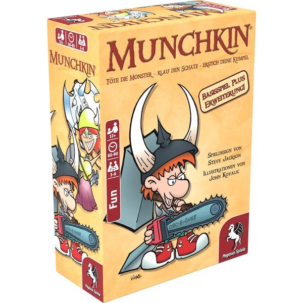 Pegasus Spiele Munchkin 1 + 2 Basisspiel Plus Erweiterung-image
