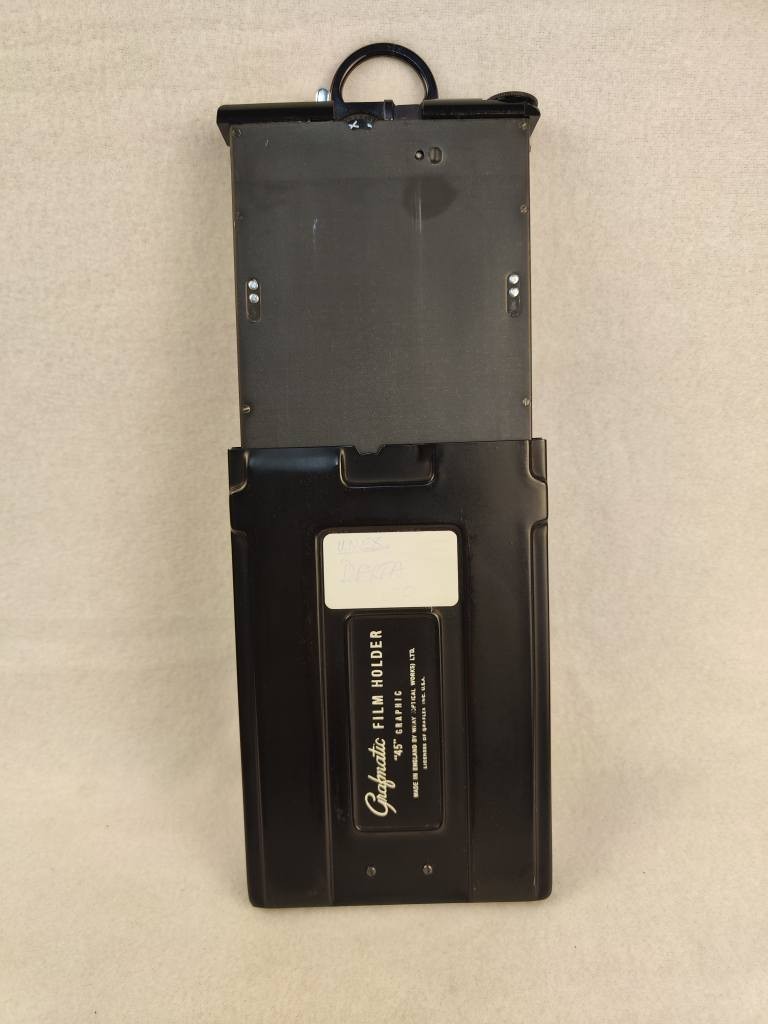 Grafmatic 4X5 Film Holder with numbering wheel,Carry 6