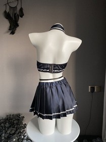 Sexy Lingerie Set Women Underwear Outfit Roleplay Cosplay Sailor Dress Costumes