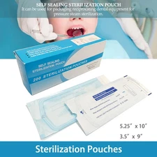 4000Pcs Self Sterilization Pouches Pouch Autoclave Dental Sterilization Bags