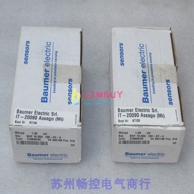 1pc 100-e2-a 892188 Baumer BHF Fedex DHL Ship [ODAw] #za