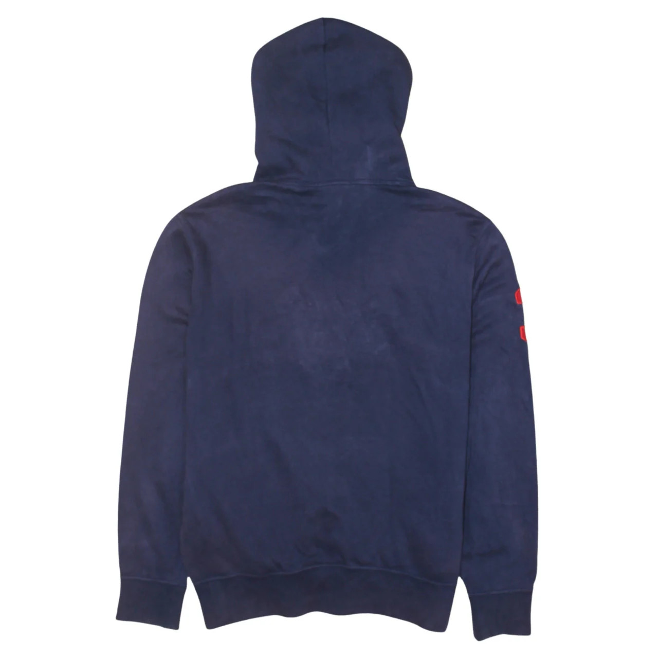 Polo Ralph Lauren 90's Lightweight Pullover Hoodie Small Navy Blue image 2