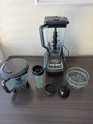 Ninja BL772 Mega Kitchen System Blender & Food Processor Bundle 1500W 72 Oz
