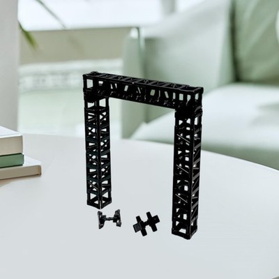 Modellanzeige Elemente Set Model Display Stand Tabletop Herzstück Schwarz