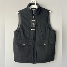 WP WEATHERPROOF Men's Workwear Vest Black Size Small