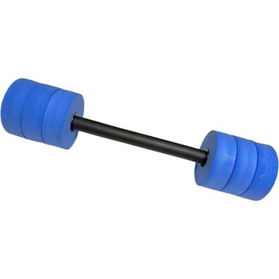 Aquatic Bar Float - 26 Inch Soft Foam Padded Dumbbell Set for Swimming Pool, ...