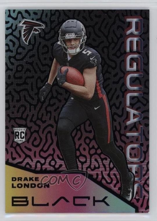 2022 Panini Black Regulators Drake London #REG-28 6f5