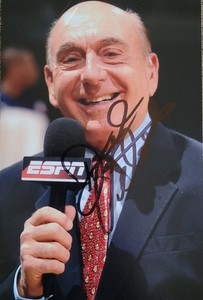 Dick Vitale HOF ESPN NCAA Broadcaster Signed 4x6 Photo