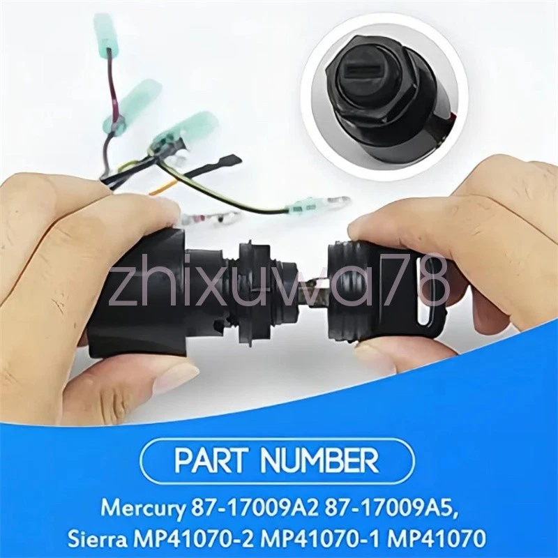 Outboard Motor Ignition Switch Lock Set For Mercury Mariner Control Box Outboard - Image 3 of 4