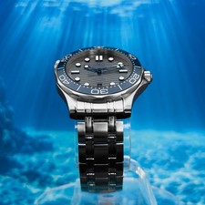 OMEGA Seamaster Professional Diver 300M Silver Wave Dial On Bracelet B+P 6