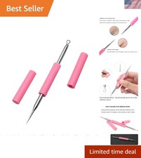 Stainless Steel Acne Removal Needle - Gentle Blackhead Extractor Tool