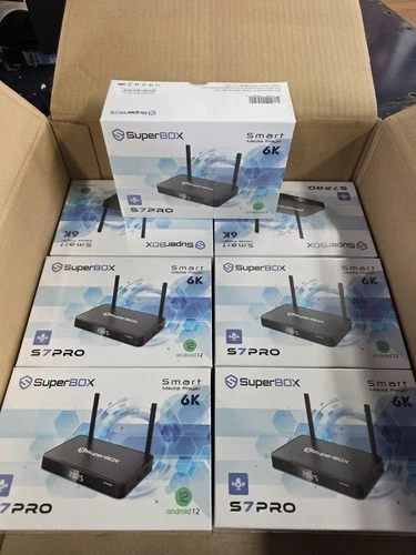 SUPERBOX S7 PRO Streaming Media Player - OURS NOW COME WITH BACKLIT REMOTE!