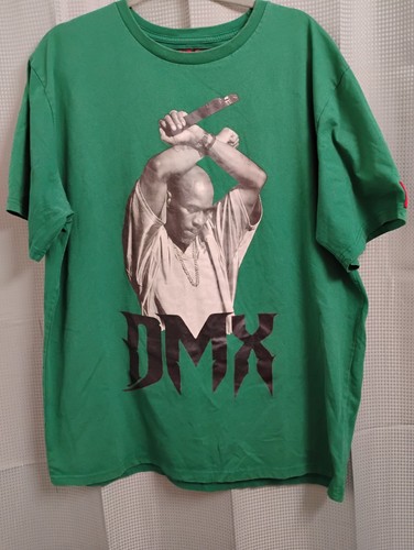 DMX x Shoe Palace Graphic Green T-Shirt Exodus 1.7 Mens Size X Large