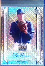 2021 Leaf Metal Draft Ben Kudrna Silver Mojo Auto RC #BA-BK1