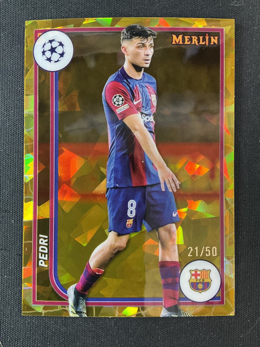2023-24 Topps Merlin UEFA Club Competitions #33 Pedri Barcelona