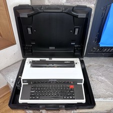 Near Mint Working Adler Satellite II 2 Triumph Vintage Electric Typewriter thumbnail