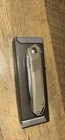WarTech Tan/Black Aluminum Handle Drop Point Plain Blade Manual Pocketknife — photo 2