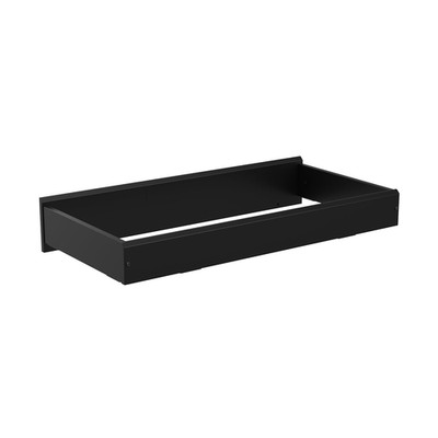 Wood Changing Table Topper Black Dresser Station Nursery Contour Pad Decor Tool