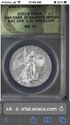 2022 D Token $40 UHR-Winged St Gaudens MS70 Dan Carr 1 oz Silver Both Kinds — photo 3