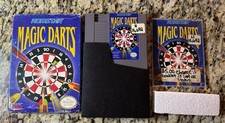 NES Nintendo Magic Darts CIB Complete Game Manual Box Tested Working