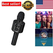 Ultimate 3-in-1 Wireless Karaoke Mic Speaker - Great Gift for Every Occasion
