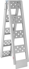 1PC 6FT Folding Aluminum Motorcycle Ramp 440 lbs Capacity 8" Wide Portable