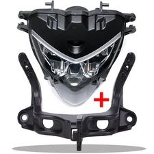 Front Headlight + Upper Fairing Stay Bracket For Suzuki GSXR600/750 2004-2005 K4