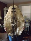 African War Shield likely cowhide 35x20 inches handmade ready for battle — photo 3