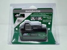 New Sealed Metabo HPT BSL36A18X Multi Volt Li-ion 36/18v 2.5/5Ah Battery 380083M