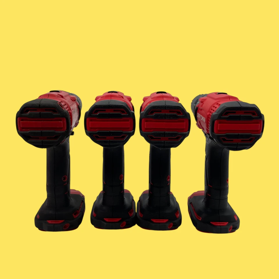 PARA REPUESTOS Lote de 4 Taladro Inalámbrico Craftsman CMCD700 V20 #4621 Z39B24 Foto 3 de 4