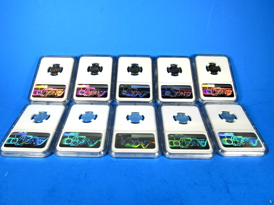 1999 to 2008 S, 10-Coin Set, Roosevelt Dimes NGC Pf 70 Ucam Nice!!! DS-01 - Image 3 of 4