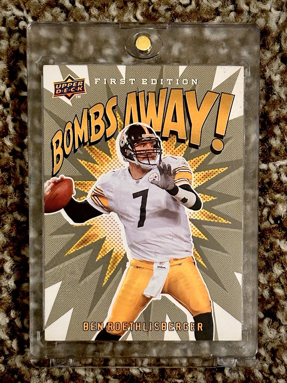 2009 Upper Deck First Edition Bombs Away Ben Roethlisberger #BA-5