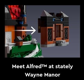 LEGO 76271 Batman The Animated Series Gotham City Skyline Diorama Art DC Comics