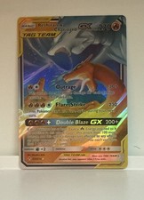 Reshiram & Charizard TAG TEAM GX 20/214 Sm-Unbroken Bonds Holo Ultra RARE 2019