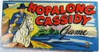 VINTAGE MILTON BRADLEY HOPALONG CASSIDY BOARD GAME 1950 COMPLETE Contents Nice
