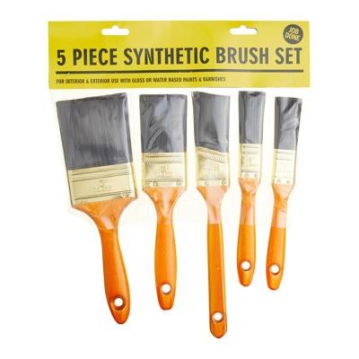 Job Done 5pc Synthetic Brush Set