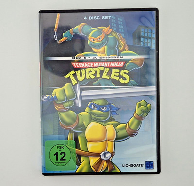 Teenage Mutant Ninja Turtles - Box 5 [4 DVDs] - 30 Episoden - Zeichentrickserie