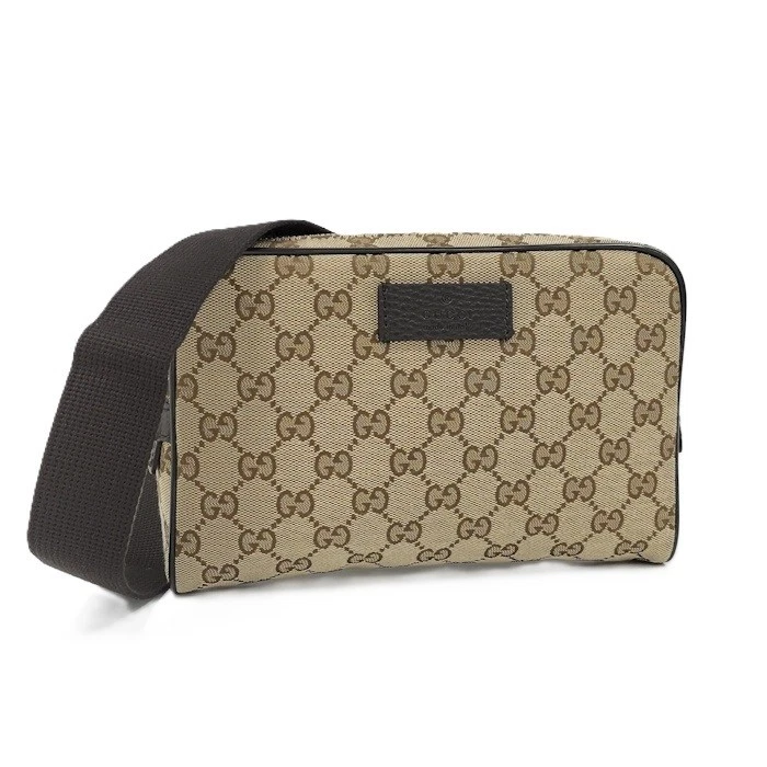 GUCCI sac taille corps GG toile 449174 359280