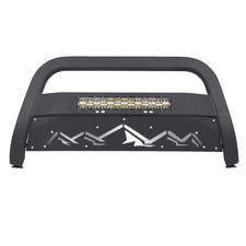 Bull Bar Push Bumper Grille Guard For 20042025 Ford F-150 Wlight Bar Avt Blk Bull Bar Push Bumper Grille Guard For 20042025 Ford F-150 Wlight Bar Avt Blk