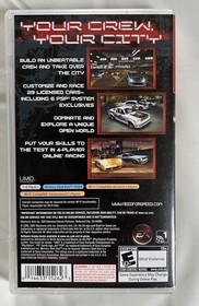 Need for Speed Carbon (PlayStation Portable Psp) CIB Complete Manual Tested