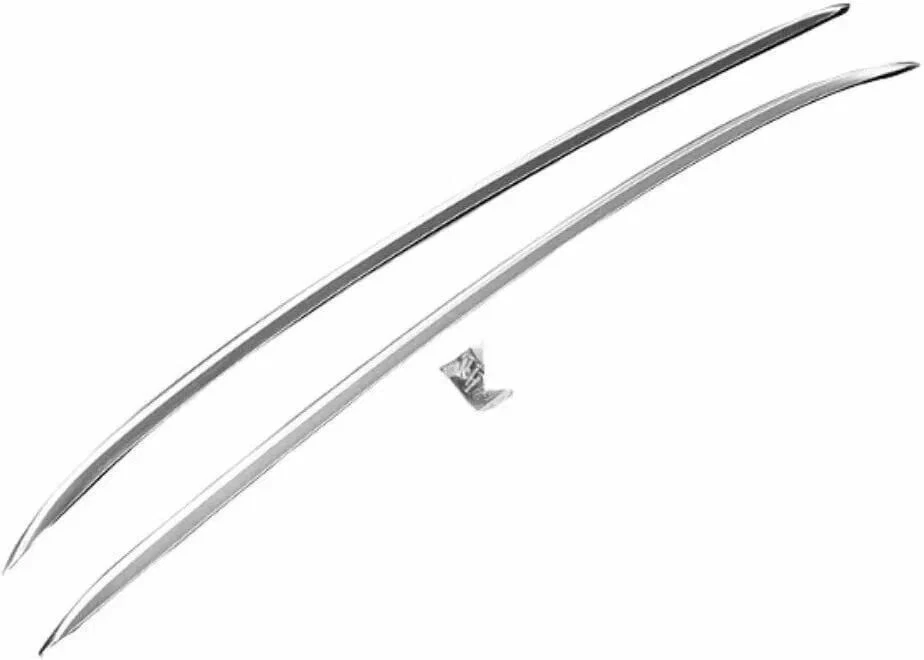 2 peças ajuste para Acura RDX 2013-2018 trilhos de teto rack de teto barras laterais de alumínio trilho - Imagem 3 de 4