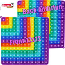 Multiplication 12X12, Addition 1-12, Math Fidget Popper, Learn Multiplication, A