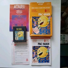 Pac Man - Atari 2600   - Boxed  with Manual