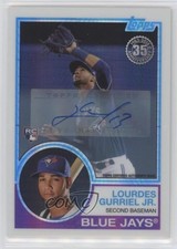 2018 Topps Silver Pack 1983 Design Chrome 98/99 Lourdes Gurriel Jr #138 Auto 3y0