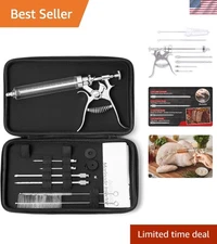 Dishwasher Safe Professional Marinade Injector - Perfect for BBQ Competitions