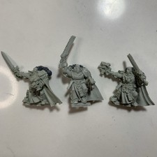 Black Templars Sword Brethren Warhammer 40k Resin Rare OOP Lot Of 3