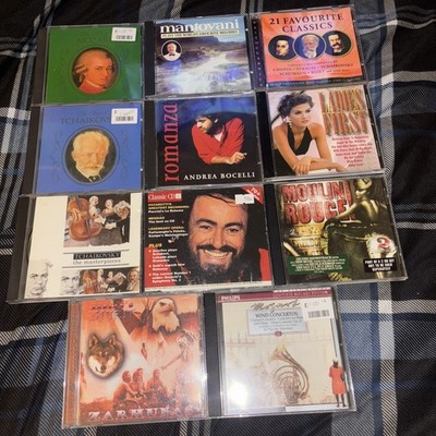 A bundle of  11 CD albans , various artists