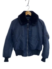 Buzz Rickson's Flight Jacket / 36 / Nylon / Navy