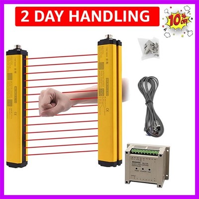 GW32-2-14 Safety Light Curtains Safety Protection Sensor Light Screen with co...